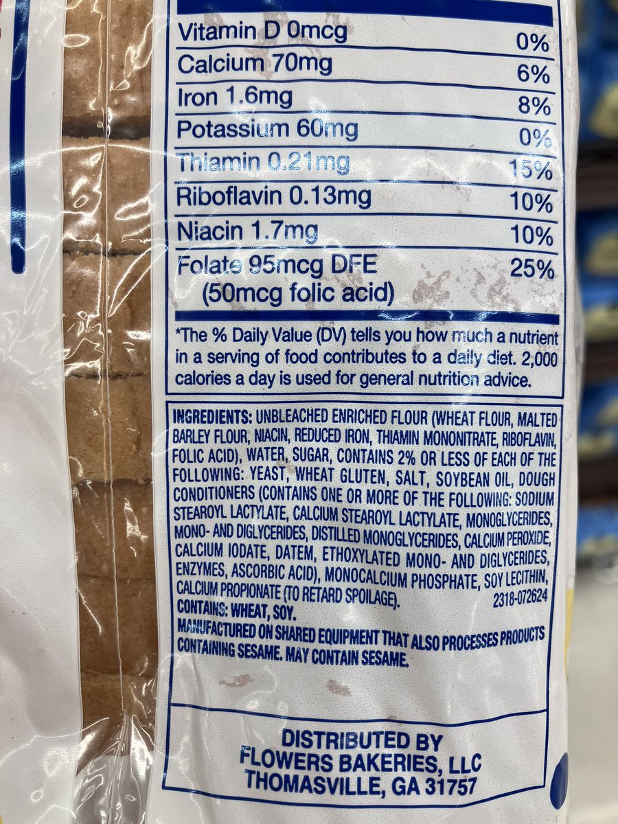 LadyofKyria's tweet image. My hot take on food:
If you see added vitamins and minerals, it’s not healthy.