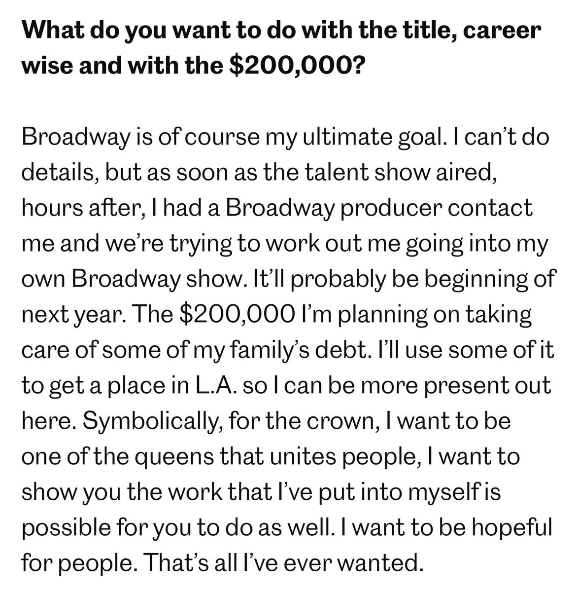 joeynolfi's tweet image. They got her a crown, gal 👑
Spoke with Ginger Minj about channeling Elphaba to endure a ‘witch hunt’ season, Broadway calling, and why she’s not changing for anyone after Drag Race All Stars 10:
‘Feel like I can breathe for the first time in 10 years’
ew.com/rupauls-drag-r…