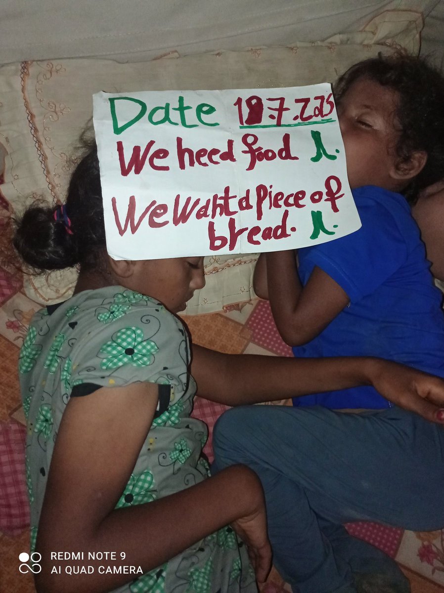 GazaIbn51701's tweet image. My children are hungry, they went to bed hungry. I hope you will stand by my little children. I hope you will help my children. I need flour for $1,500.
chuffed.org/project/137395…