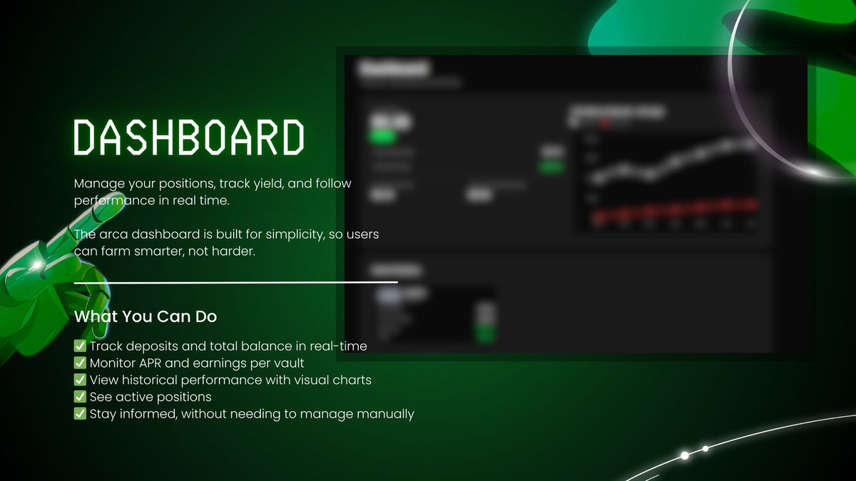 arca Finance (@arcafinance) on Twitter photo Sneak peek (Fully blurred, though!) 👀
Here’s a first look at the arca dashboard, built for clarity, built for yield.
Track deposits, rewards, APR, and AI-managed vault performance in real-time.
Coming real soon to <a href="/SonicLabs/">Sonic Labs</a>. Sneak peek (Fully blurred, though!) 👀
Here’s a first look at the arca dashboard, built for clarity, built for yield.
Track deposits, rewards, APR, and AI-managed vault performance in real-time.
Coming real soon to <a href="/SonicLabs/">Sonic Labs</a>.