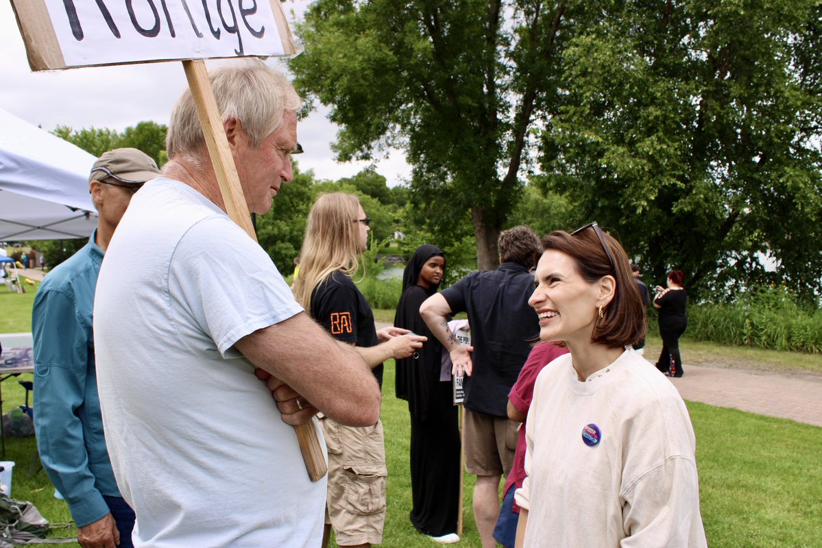 peggyflanagan's tweet image. What an amazing crowd today at the Good Trouble Rally in St. Cloud!
Folks across Minnesota are fired up and ready to organize for the future we deserve. Let’s do this.