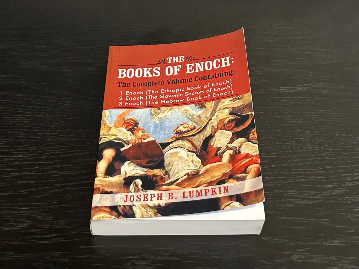 HeiligeBibel's tweet image. Has anyone ever read the Book of Enoch? Thoughts on it? I bought this copy several years ago. #BookOfEnoch