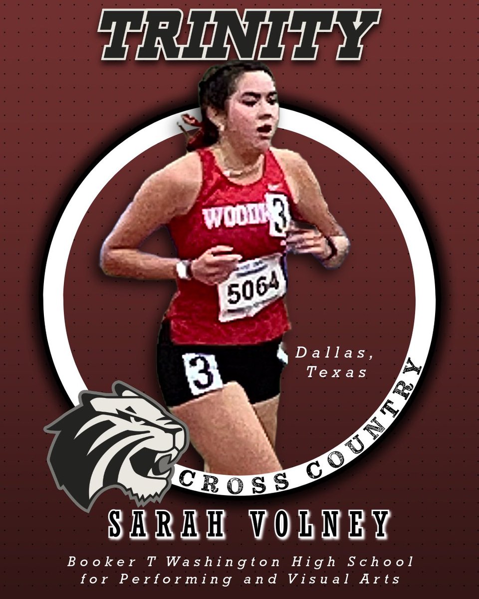 trinityxctf's tweet image. Introducing Sarah Volney from Dallas, Texas! She attended Booker T Washington High School for Performing and Visual Arts. We're excited to welcome her to the TUXC Squad!