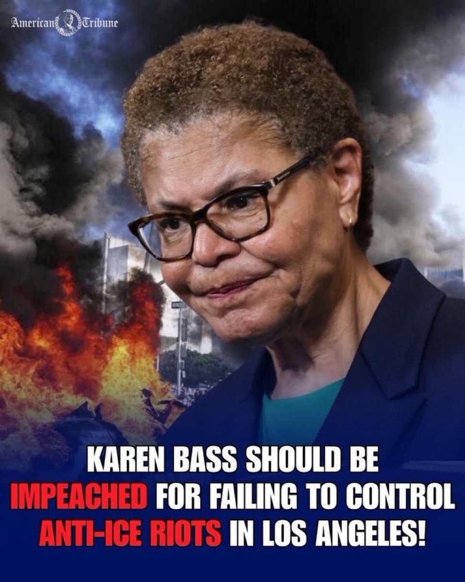 Impeach Karen Bass immediately!