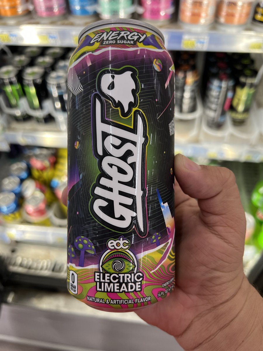 TurtleDude310's tweet image. EDC-themed energy drink spotted out in the wild