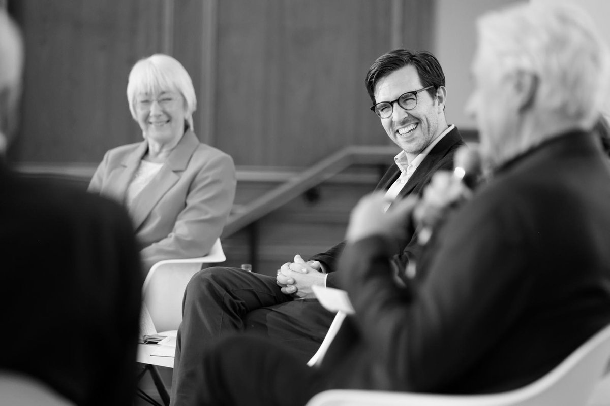 MacGillSchool's tweet image. 🗳️ Mary Hanafin at #MacGill25 highlights a key flaw in the system:
To run for President as an independent, you need support from TDs, Senators or councils — most of whom are party-aligned.
In practice, voters only get to choose from party-approved candidates.
@NotreDame