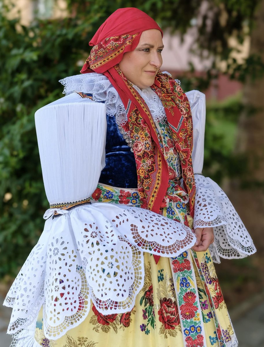 Kroj from Hluk town. 
Photo: Jiřina Jaitnerová