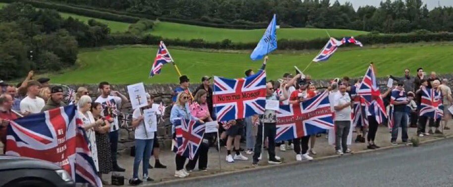British Natives Come Out In Numbers Against The South Lakes Mosque

All across the country the message is clear, Islam is not welcome