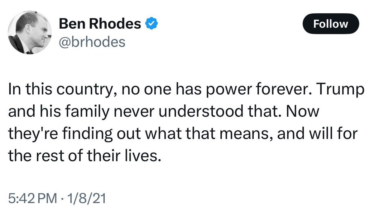 Michael R. Caputo (@michaelrcaputo) on Twitter photo .<a href="/brhodes/">Ben Rhodes</a> I am devoting my anger to helping assure you eat this tweet every day for the next 3.5 years.
I just showed your tweet my oldest daughter, who was a teenager when you intentionally nuked our family.
She had a thought for you: 🖕 .<a href="/brhodes/">Ben Rhodes</a> I am devoting my anger to helping assure you eat this tweet every day for the next 3.5 years.
I just showed your tweet my oldest daughter, who was a teenager when you intentionally nuked our family.
She had a thought for you: 🖕