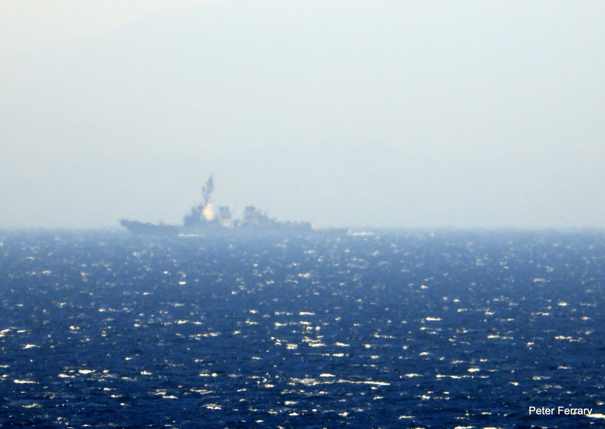 U S Navy in the strait of Gibraltar 
USS Bainbridge DDG 96  🇺🇸
USS Gerald R. Ford CVN 78  🇺🇸
USNS Supply T-AOE 6  🇺🇸
SPS Canarias F 86  🇪🇸
USS Winston S. Churchill DDG 81  🇺🇸
Strait of Gibraltar eastbound July 19 2025