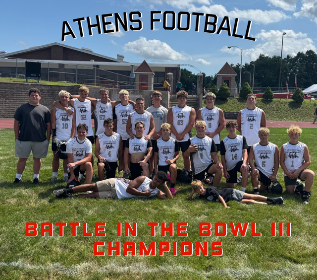 AthensWildcats's tweet photo. Closed out summer OTA camps, competitions &amp; challenges on a high note with a win in the Line Challenge &amp; 7 on 7 competition. 

Gearing up for the regular season in a few short weeks https://t.co/9BO38qFMFr