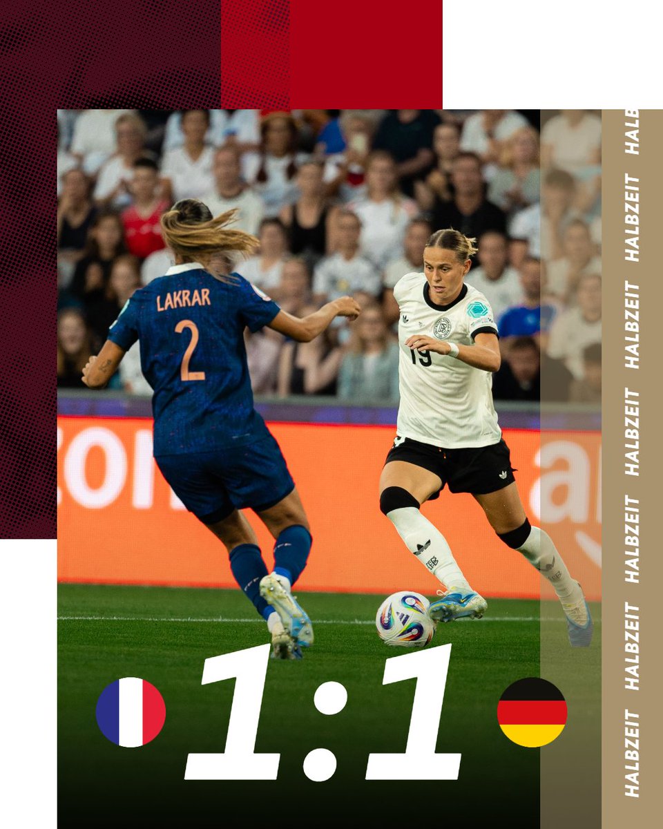 DFB_Frauen's tweet image. Durchschaufen - dann weiter alles reinlegen in Durchgang zwei!!
#WEURO2025 #FRAGER 1:1
📸 Yuliia Perekopaiko/DFB