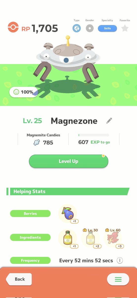 This guy here was the first shiny I ever found in sleep! Magnemite was also my mom's first shiny in go, plus was the first magnemite she had ever seen. #PokemonSleep2nd! #PokemonSleep