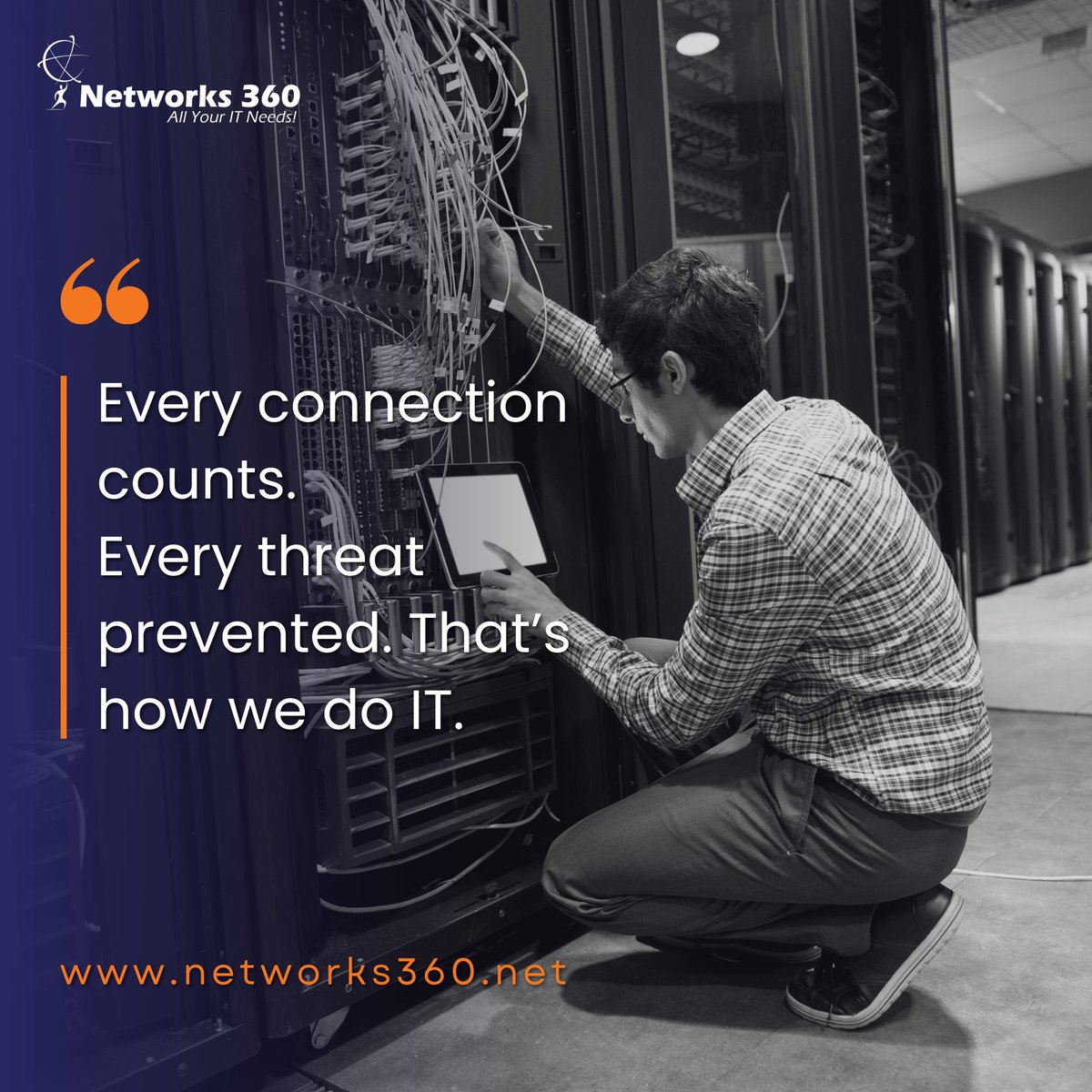 🌐 Secure. Smart. Reliable.

📲 Call us: (832) 740-4444
🌐 Visit: networks360.net

#Networks360 #CyberSecurity #ITSupport #NetworkProtection #TechThatWorks #EveryConnectionCounts #SMBSecurity
