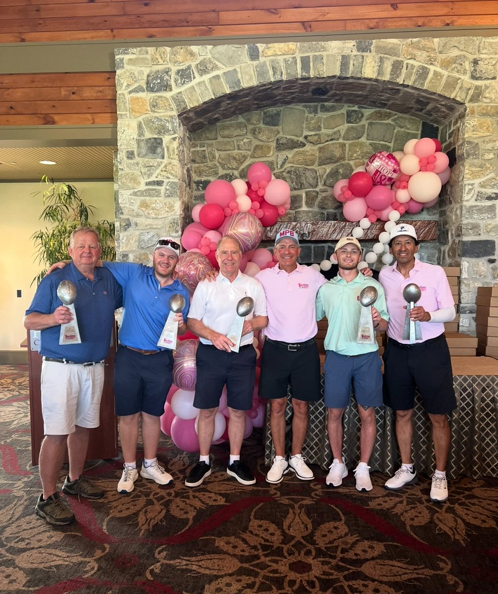 MPBGolfClassic's tweet image. Please join us in congratulating the 2025 Mid Penn Bank Celebrity Golf Classic Tournament afternoon winners: Rob Galbreath, Dan Galbreath, Jimmy Casper, Mark Cvrkel and Jesse Orosco, Sr.! 🏆#midpenn4charity #breastcancerresearch #breastcancerawareness #golfclassic2025
@MPBRory…