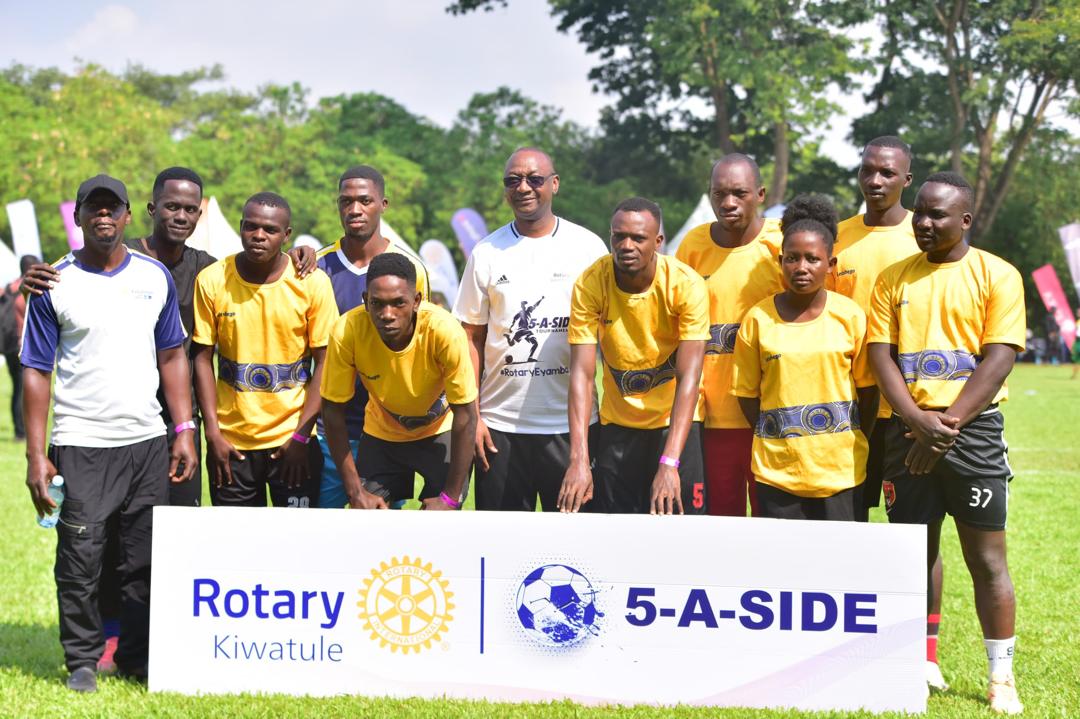 RotaryKiwatule's tweet image. Let's do a small check-in with our Clubs. Was your team frame frozen?
Moments to remember at the #Rotary5Aside #rckiwatule #rotaryeyamba