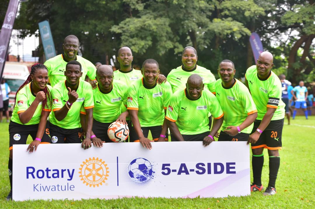 RotaryKiwatule's tweet image. Let's do a small check-in with our Clubs. Was your team frame frozen?
Moments to remember at the #Rotary5Aside #rckiwatule #rotaryeyamba
