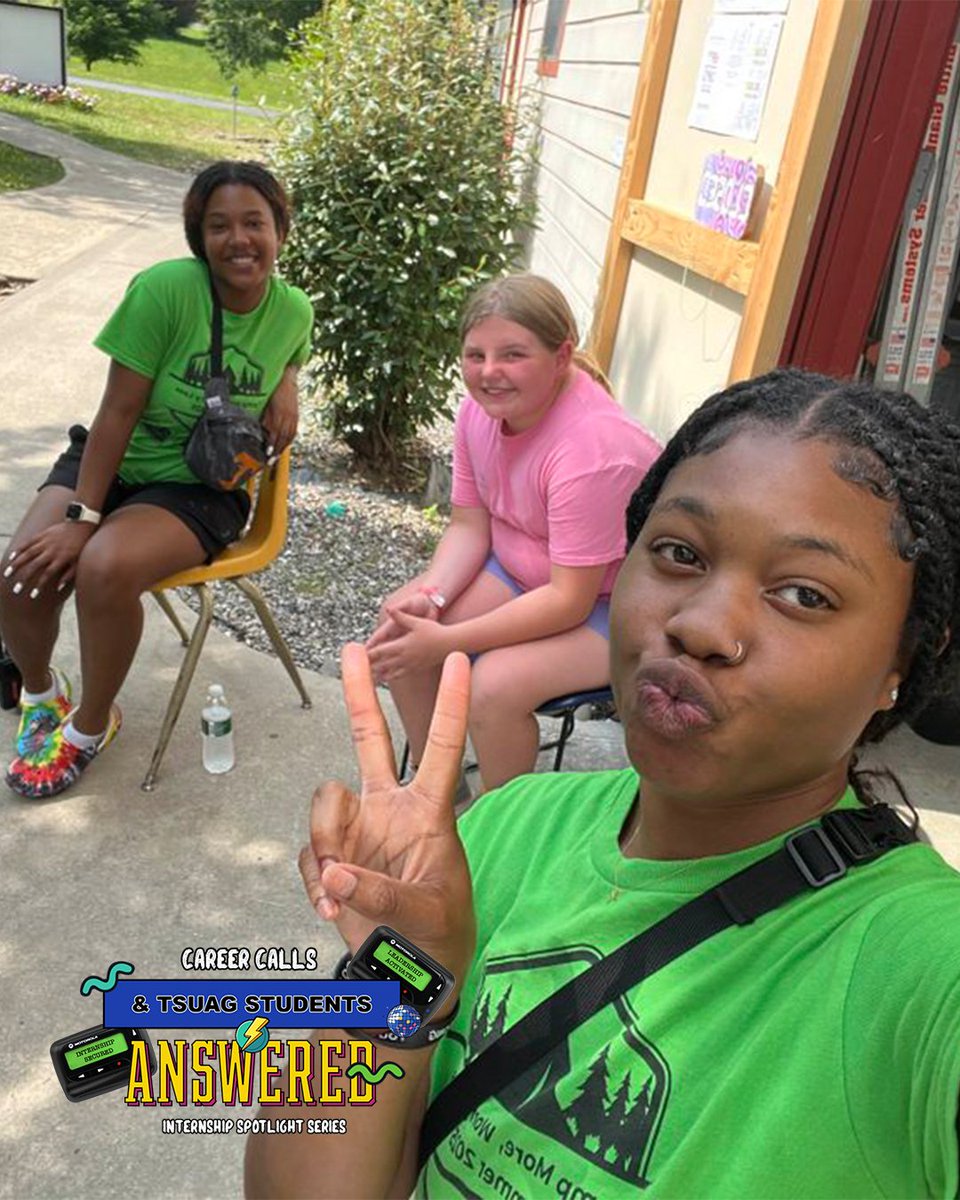 TSUCollegeofAG's tweet image. TSUAg undergrad Iveriana Gaskins is answering her personal career call this summer in Crossville, TN where she's interning with the Clyde York 4-H Camp. Iveriana joins a handful of her student colleagues at the camp, getting hands-on experience working in youth development. 🐅