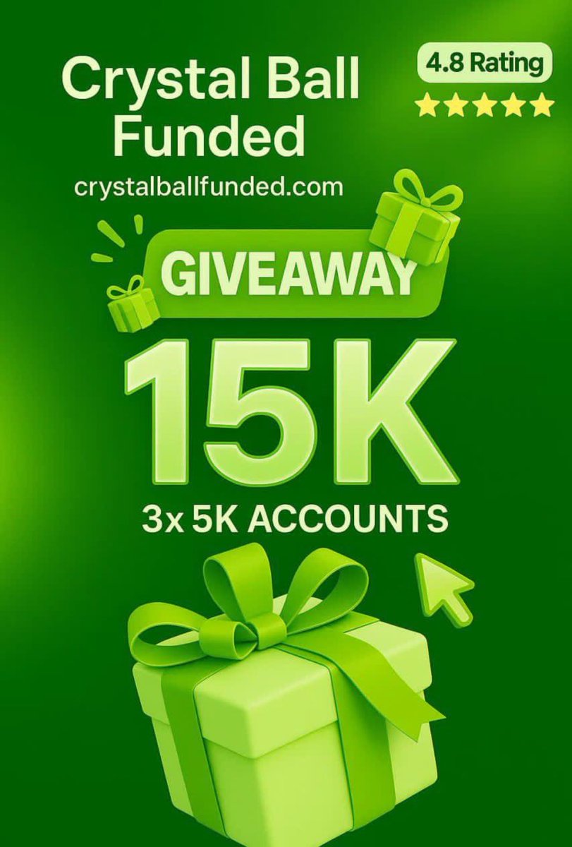 FX-Gimba 💵 (@thisisgimba) on Twitter photo Giveaway Time 🎁🎁🎁
Join our discord:-
discord.gg/kfdXvsHeRe
Like & Retweet:
and retweet our pinned giveaway post to qualify.
Must Follow: <a href="/crystalballmkt/">Crystal Ball Markets</a> , <a href="/Thisisgimba/">FX-Gimba 💵</a> <a href="/rootmanager_01/">Root</a> , <a href="/MoonKnightCity7/">Moon</a> <a href="/IGarbawaziri/">Wazeery📊📈</a> & <a href="/ICTMafia247/">CRT Solution 📊</a>
Time : 72 hours Giveaway Time 🎁🎁🎁
Join our discord:-
discord.gg/kfdXvsHeRe
Like & Retweet:
and retweet our pinned giveaway post to qualify.
Must Follow: <a href="/crystalballmkt/">Crystal Ball Markets</a> , <a href="/Thisisgimba/">FX-Gimba 💵</a> <a href="/rootmanager_01/">Root</a> , <a href="/MoonKnightCity7/">Moon</a> <a href="/IGarbawaziri/">Wazeery📊📈</a> & <a href="/ICTMafia247/">CRT Solution 📊</a>
Time : 72 hours