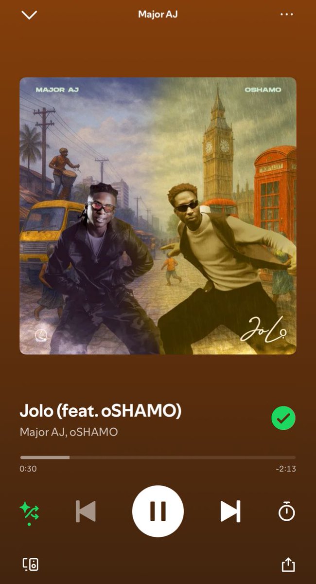 Major aj Jolo has been on repeat since it dropped