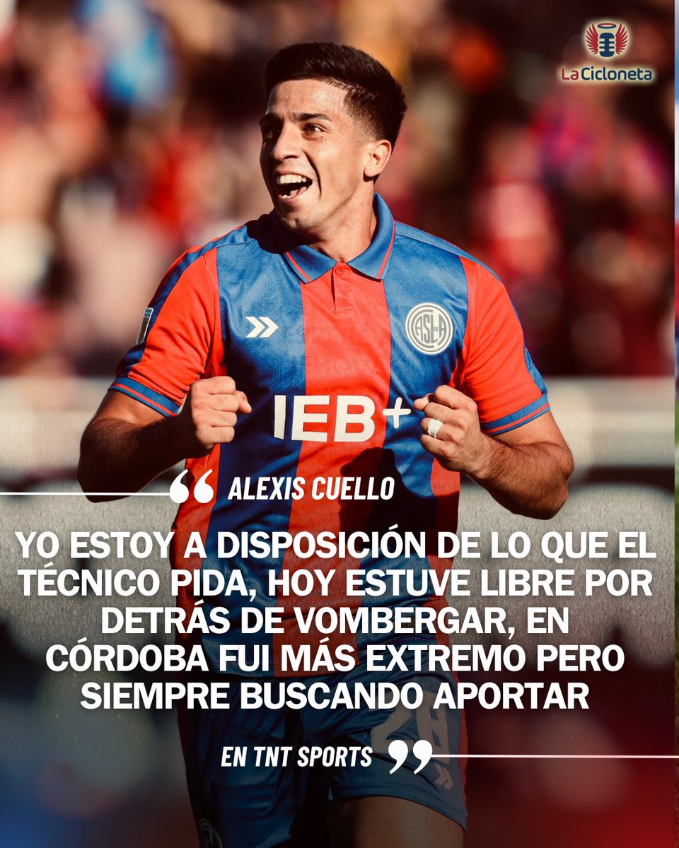 lacicloneta's tweet image. 🔵🔴 Alexis Cuello se refirió a las oportunidades desperdiciadas por #SanLorenzo y al inicio del ciclo Ayude.