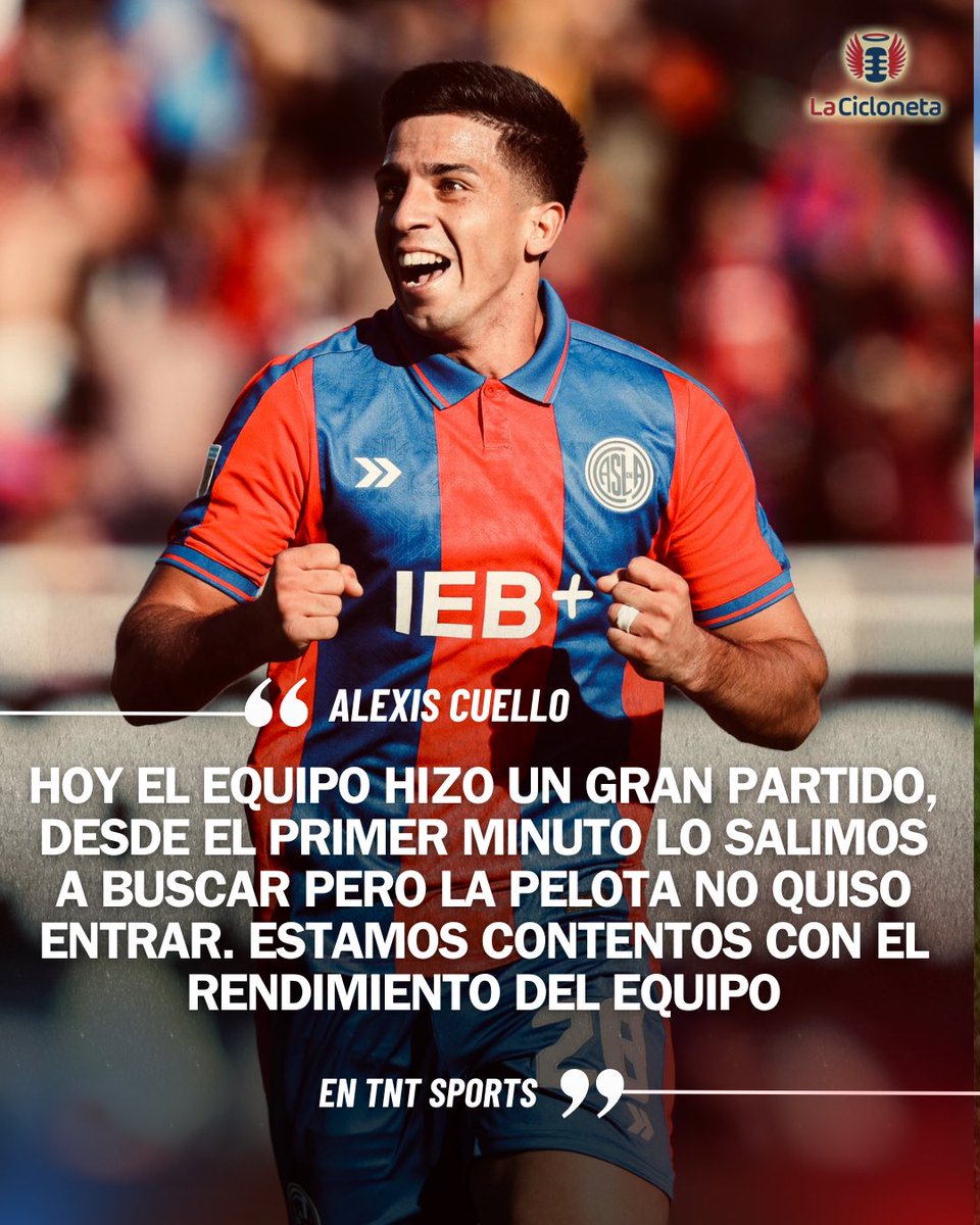 lacicloneta's tweet image. 🔵🔴 Alexis Cuello se refirió a las oportunidades desperdiciadas por #SanLorenzo y al inicio del ciclo Ayude.