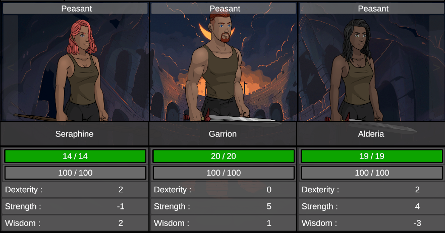 DestinyForgeGam's tweet photo. ⚔️ Rising Steel Update!
🆕 Added stamina mechanics (magic, HP-based, idle recovery)
✏️ UI tweaks: greyed-out unusable characters + nav for >3
🛠️ Fixed translation bug
#indiedev #gamedev #devlog #gameupdate #staminasystem #combatupdate #indiegame #rpgdev #bugfix #uichange https://t.co/8vnhBfdDfX