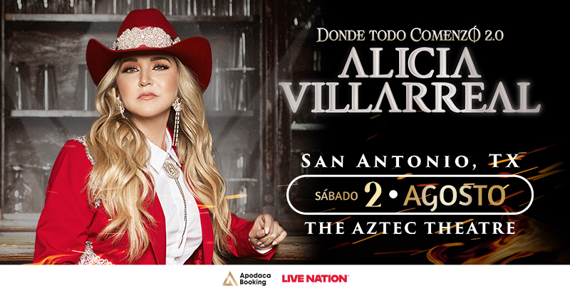 TheAztecTheatre's tweet image. No tropieces de nuevo con la misma piedra! Get your tickets to see Alicia Villarreal at the Aztec Theatre on August 2nd before they sell out 🎟️🎟️ #aja

🎫: livemu.sc/46d3isw