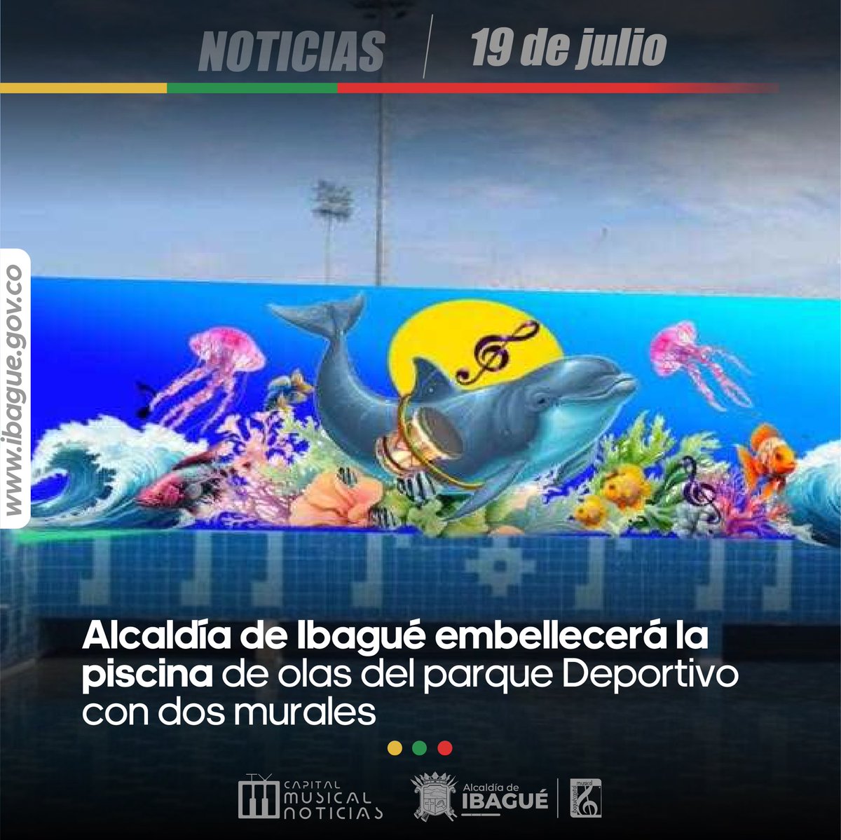 Las dos nuevas obras de arte urbano hacen parte de ‘La Excusa es el Color’, iniciativa que le ha cambiado la cara a distintas zonas de la ciudad.

La noticia completa aquí: 👉🏽 ibague.gov.co/portal/seccion…