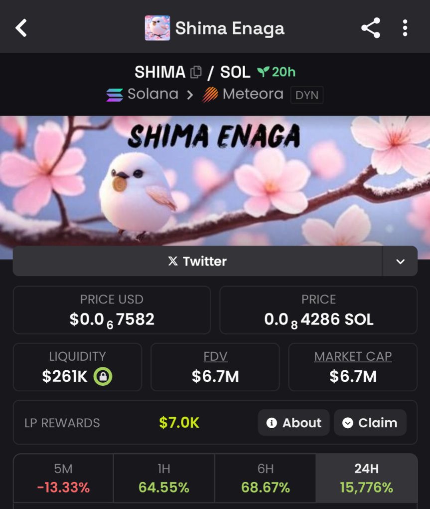 Ben Jo (@benjo32100668) on Twitter photo 7k in $SOL from the LP rewards going straight to the community from <a href="/GoFundMemes/">GoFundMeme</a> and $SHIMA holders 🔥 thats 100% for the ppl, not like other launchpads, no $SOL dump on exchanges 😎
$GFM 7k in $SOL from the LP rewards going straight to the community from <a href="/GoFundMemes/">GoFundMeme</a> and $SHIMA holders 🔥 thats 100% for the ppl, not like other launchpads, no $SOL dump on exchanges 😎
$GFM