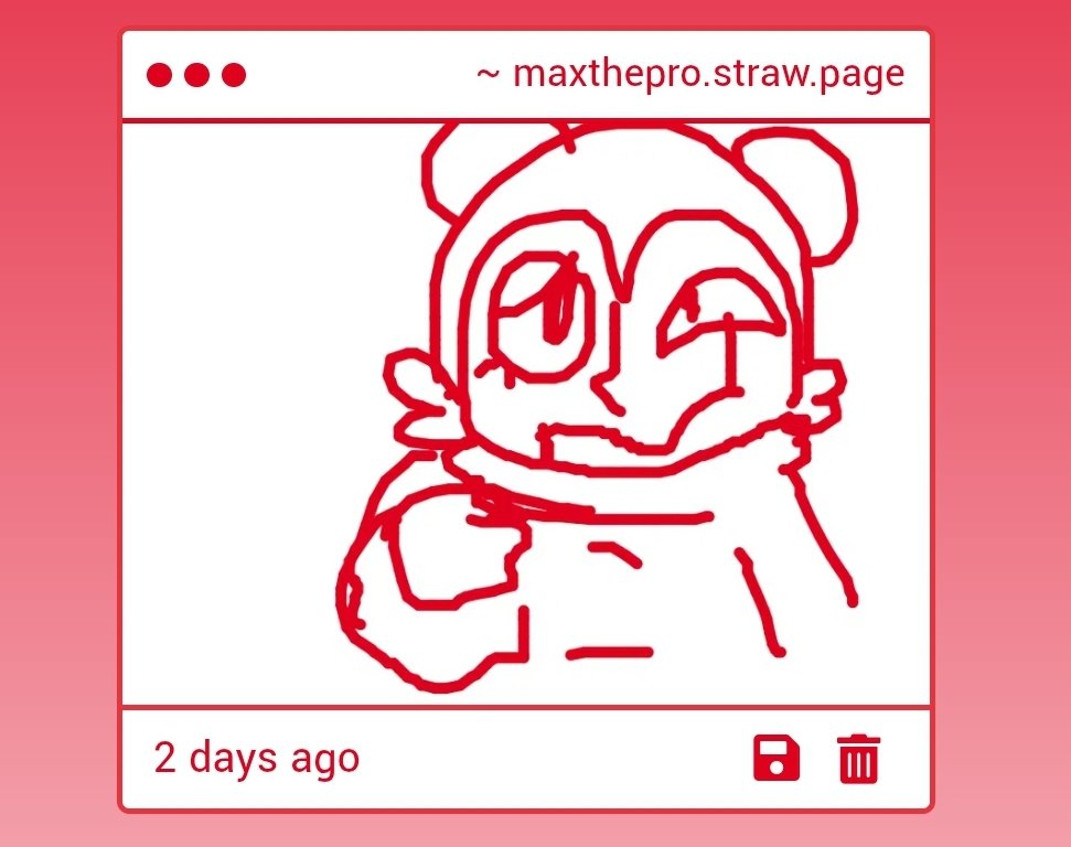 maxthepro198's tweet image. I wan ted to say THANK YOU for all the drawings you people ma de !
Thi s made my life less painful!!!