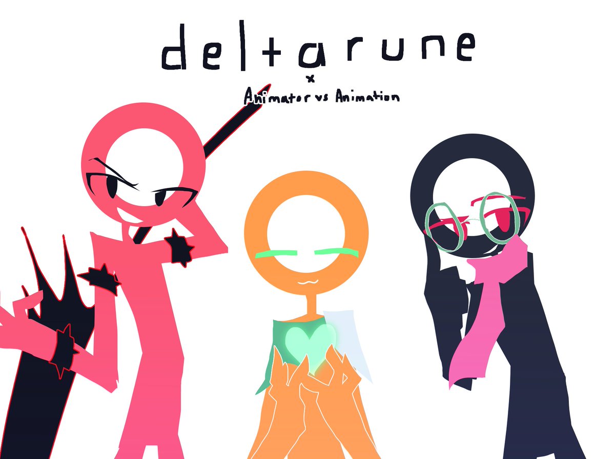 AmiPuff's tweet image. i just watched a playthrough of deltarune for the first time and i uh-
#animatorvsanimation