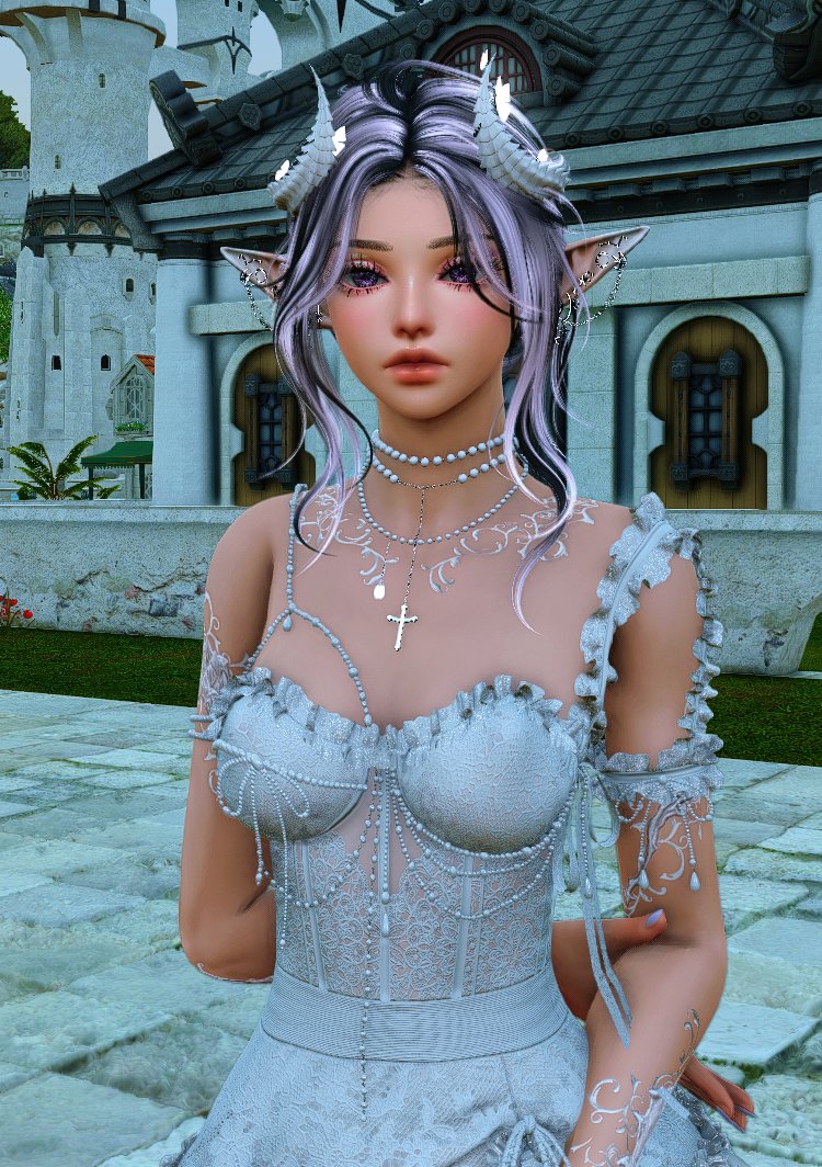 xivkairi's tweet image. my aura char that I never really use