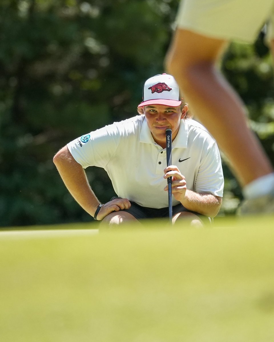 sgagolf's tweet image. Home course, familiar ground, top of the final round #SouthernAm leaderboard. John Daly II currently leads by 3-strokes at Blessings.