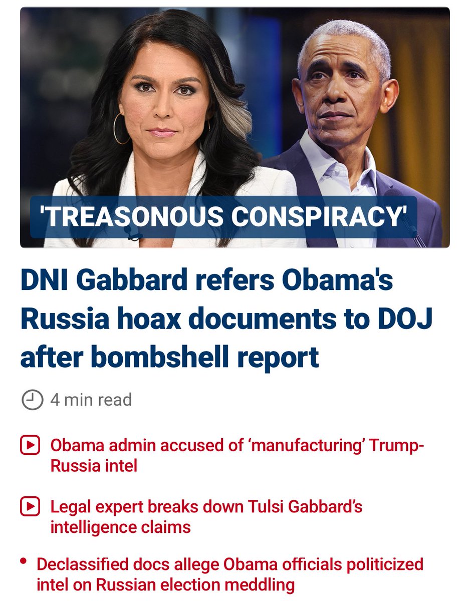 Dirty politics and weaponizing the Government is a crime against the American People and should be prosecuted to the full extent of the law.