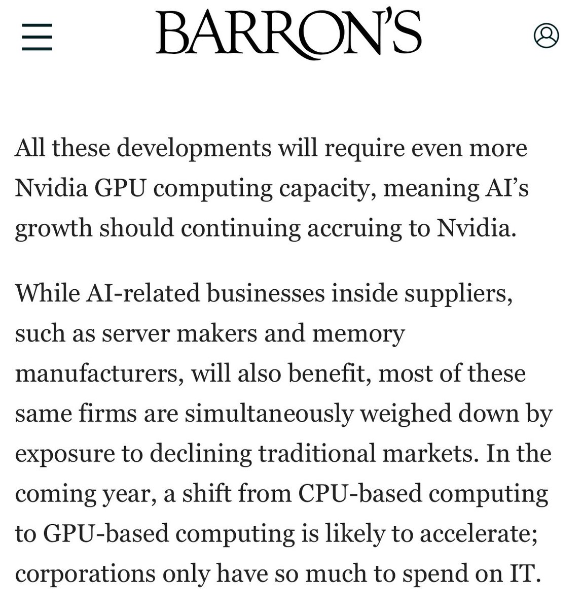 firstadopter's tweet image. At the beginning of 2025, I predicted AI compute demand would boom due to the demand drivers of reasoning models, agents, and multi-modal. Not the worst!