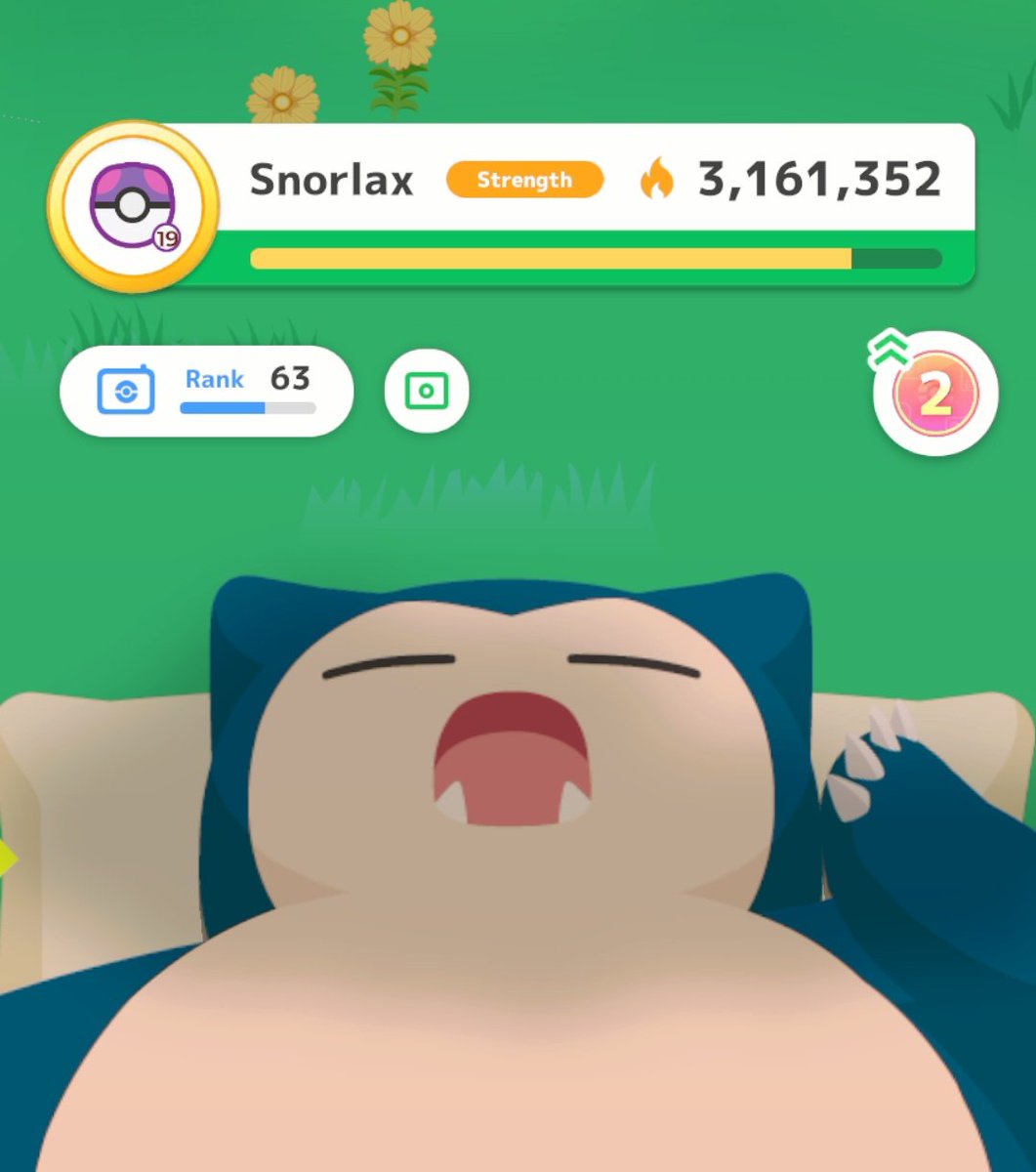 AdeptCharon's tweet image. #PokemonSleep2nd
Close to M20 on Greengrass before Sunday even starts!