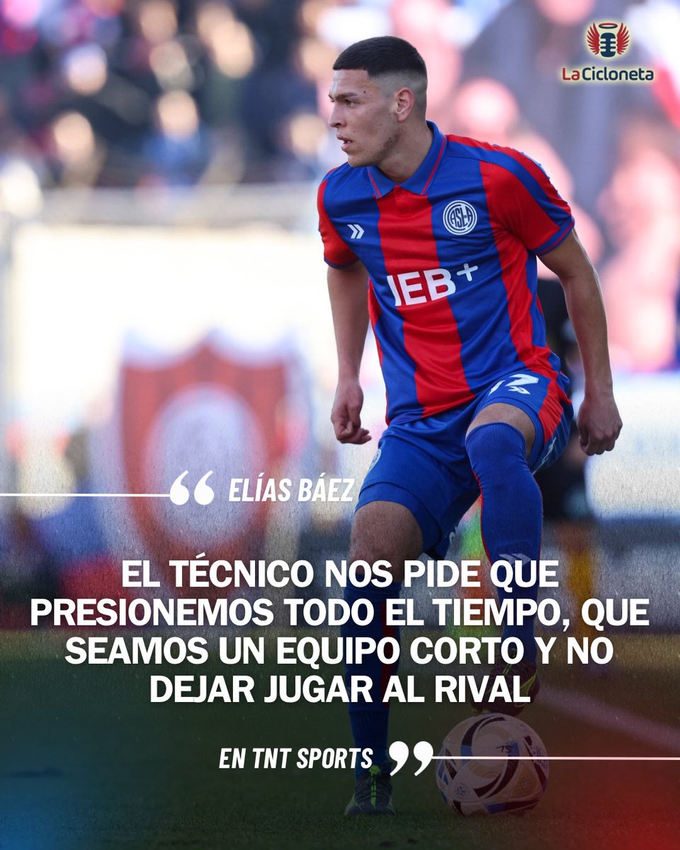 lacicloneta's tweet image. 🔵🔴 Las declaraciones de Elías Báez tras el empate de #SanLorenzo