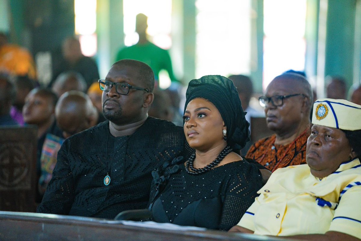 Today, I joined Barrister Ezeokenwa Sly Jr, the National Chairman of APGA, as he bid farewell to his dear father, Chief Chukwuma Ezeokenwa, in Umuchu, Aguata LGA.

As the pioneer APGA Chairman of Onitsha South LGA, the late Chief Ezeokenwa was more than just a party stalwart - he