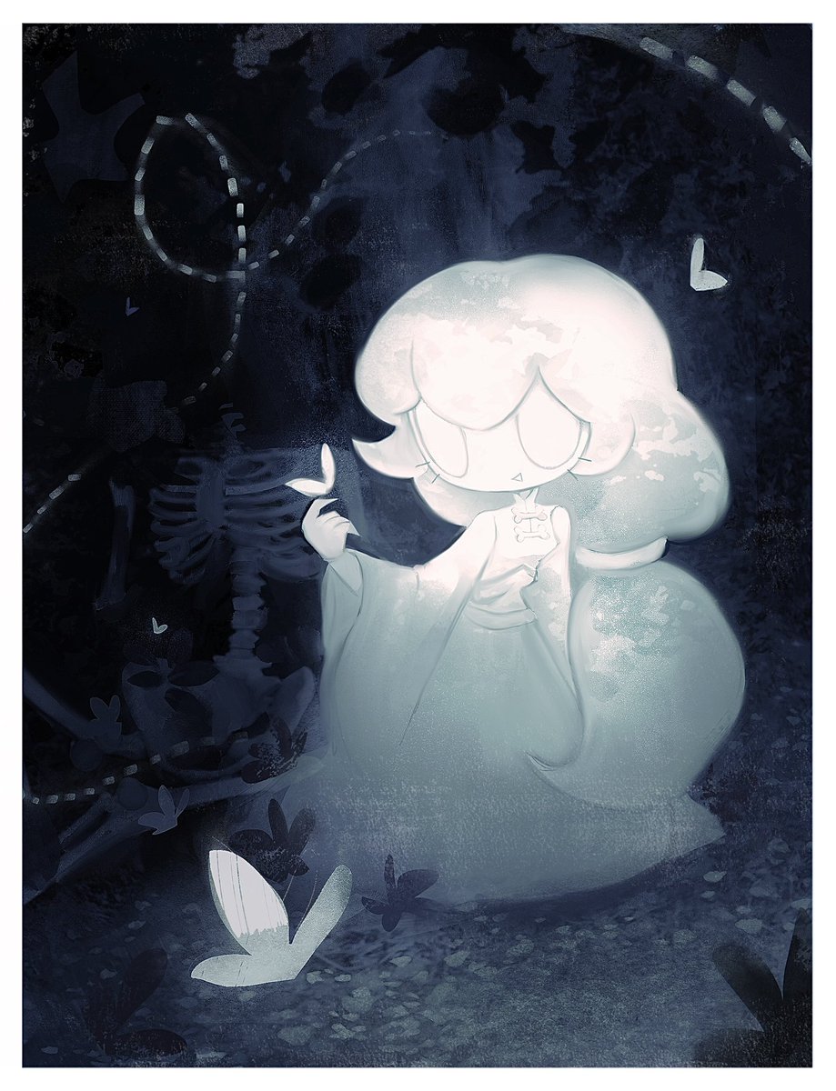 salamitown's tweet image. ghost girlie for @/bombus59