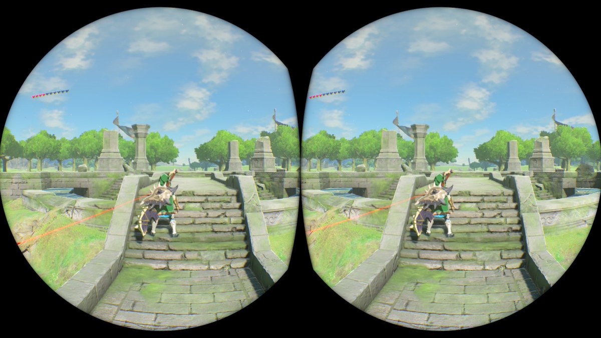 VRNima's tweet image. The Legend of Zelda: Breath of the Wild: Switch 2 Edition is one of the best VR games ever made. You heard me right.
Switch 2’s display with Labo VR visually looks like Quest 1 but running an actual AAA game.
Whoever invents a comfy VR headset for Switch 2 will be VERY rich!