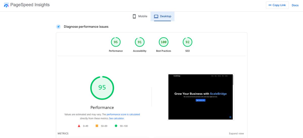 🚨 Most websites lose traffic due to performance, not design. 
3 critical SEO killers: 
📷 Slow mobile speed 
📷 No optimization (images, CSS, code)   

#CoreWebVitals #WebsiteSpeed #WebPerformance #Lighthouse #GoogleRanking
