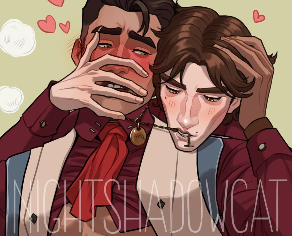 NightshadowCatS's tweet image. Idk if this can still be considered puppy play, but I want inform people who are sensitive to the topic that I will use the #puppyjayce hashtag, so you can mute it!
Btw I promise our boy is happy, loved and respected 💖💕 Hope u like it!
(Full on Patreon)
#jayvik #jaycexviktor