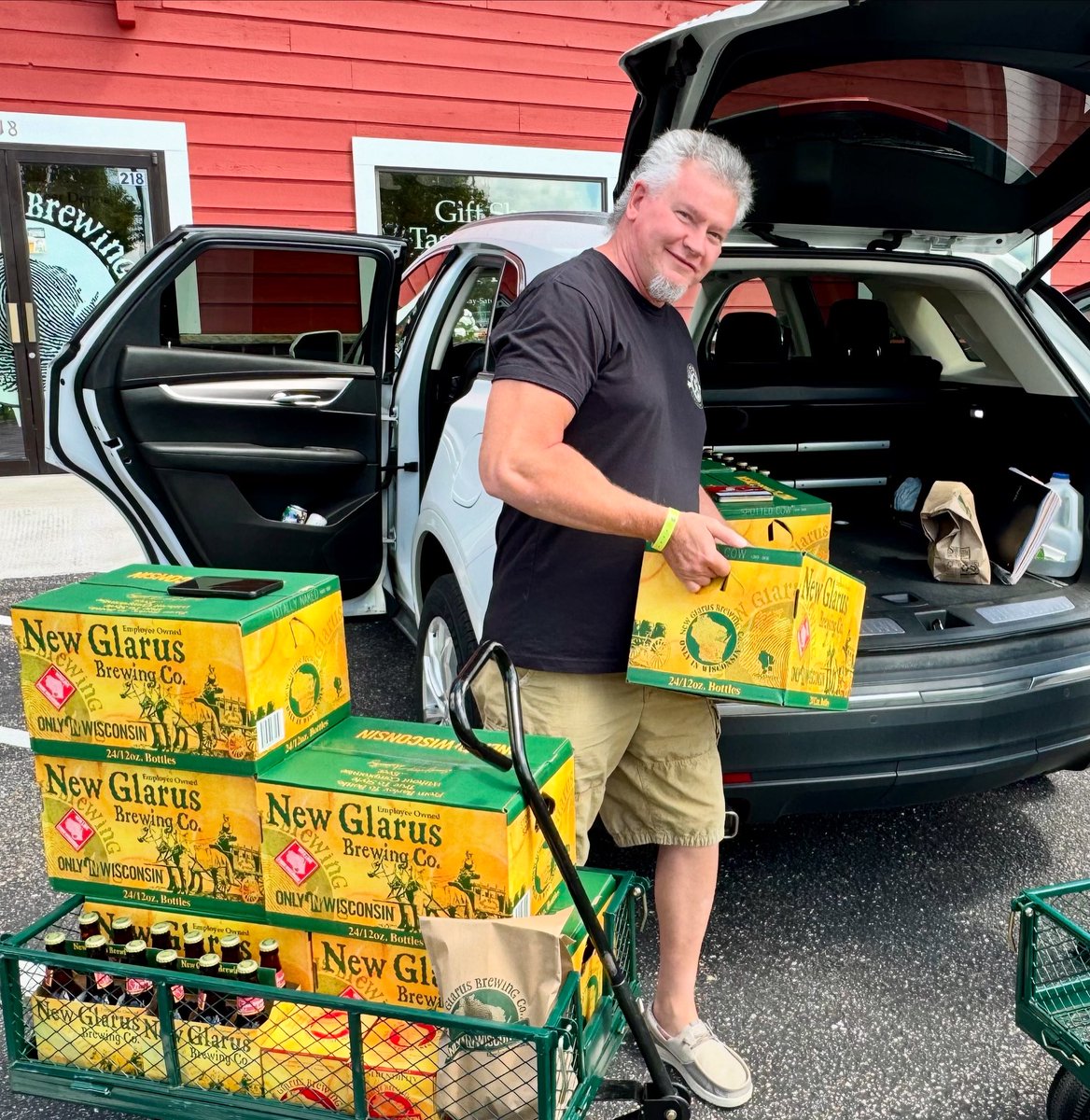 newglarusbrew's tweet image. Welcome to the Haul of Fame! Looks like you have enough cargo space. Cheers!