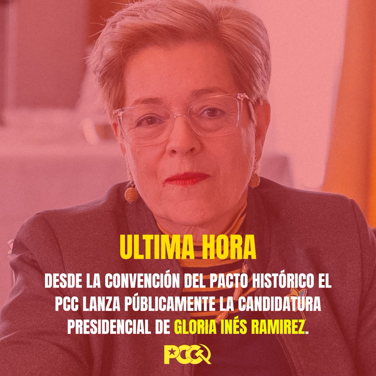 Es hora que una mujer consecuente con las luchas de las y los trabajadores de Colombia, asuma la Presidencia de Colombia.
<a href="/GloriaRamirezRi/">GloriaRamirezRios</a> #GloriaInésDiQueSí