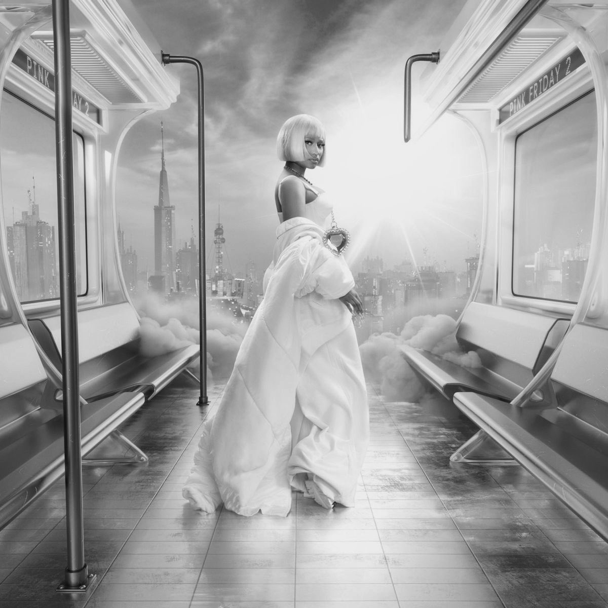 PopFusionHQ's tweet image. 1 year ago this week, Nicki Minaj’s “Pink Friday 2” officially departed the Billboard 200 chart after a pitiful 31 weeks.
The album was accompanied by a tour and has re-entered on multiple occasions, bringing its total to 34 weeks.