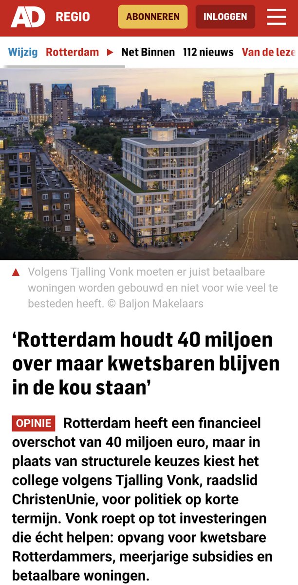 Hoe laten we deze stad, en deze wereld, achter voor komende generaties? 

Varen we de horizon tegemoet met hoopvolle keuzes, of zetten we koers richting de afgrond?

ad.nl/van-de-lezer-r…