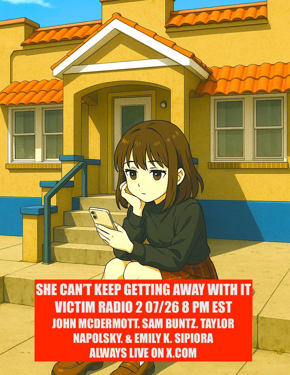Taylor Napolsky (@taylornapolsky) on Twitter photo Thanks to everyone who set this reminder, to attend VICTIM RADIO 2, next Saturday
I wanna drive it up though—plz set the reminder now and also repost this if you don’t mind! ⚡️⚡️
We’re gonna have <a href="/mcdermott/">John McDermott</a> and <a href="/SamBuntz/">sam buntz</a> and the whole episode is gonna go off. Thx again! Thanks to everyone who set this reminder, to attend VICTIM RADIO 2, next Saturday
I wanna drive it up though—plz set the reminder now and also repost this if you don’t mind! ⚡️⚡️
We’re gonna have <a href="/mcdermott/">John McDermott</a> and <a href="/SamBuntz/">sam buntz</a> and the whole episode is gonna go off. Thx again!