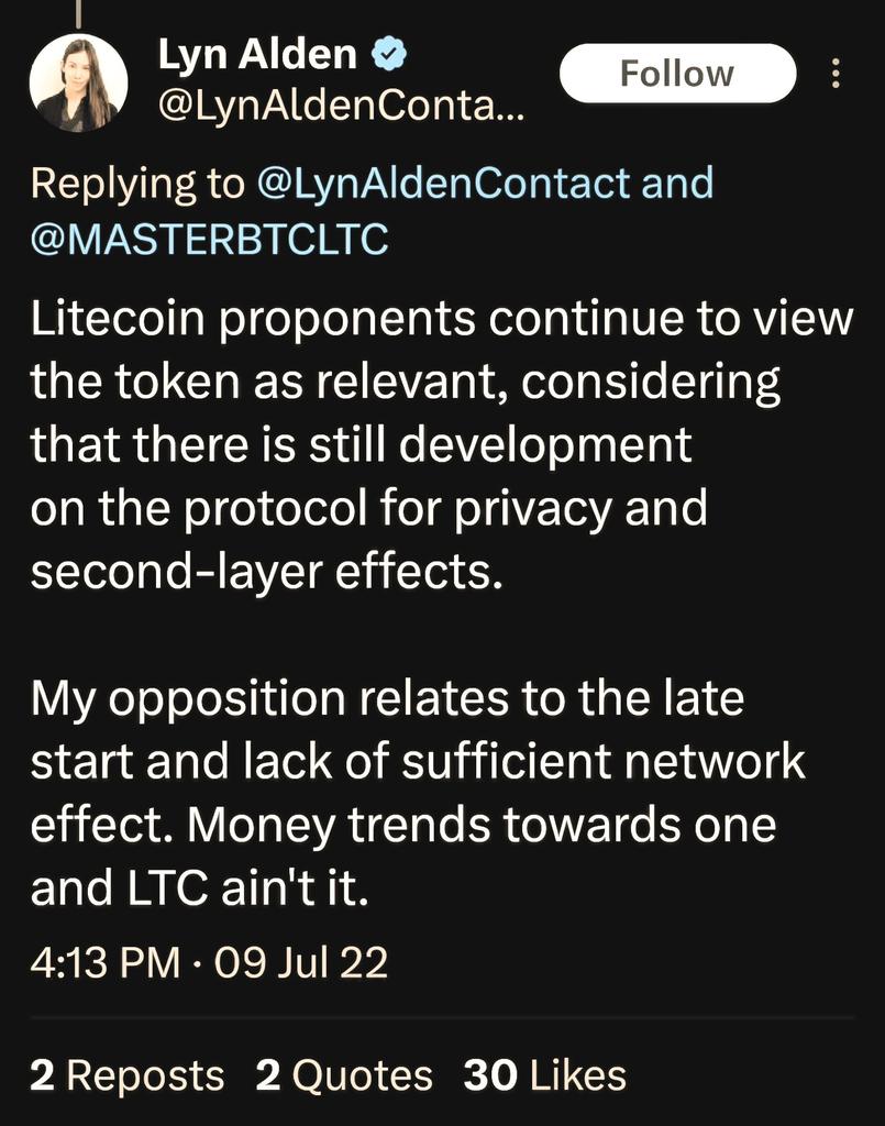 view777view's tweet image. Muh tokenz... Macroeconomics applied to crypto by a hobbyist/ influencer. Blind mice will follow. $LTC Litecoin +®oONz