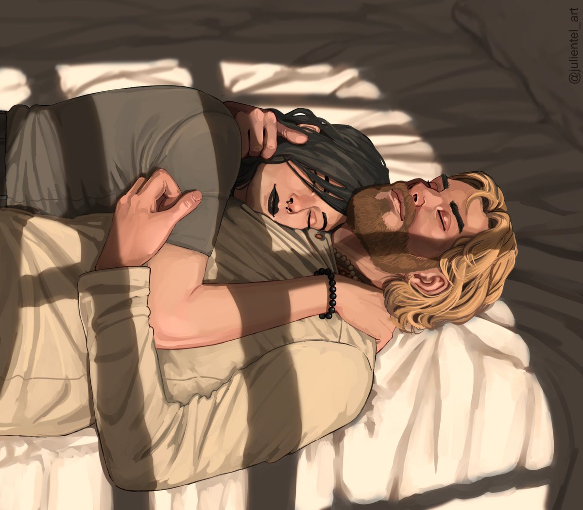 julientel_art's tweet image. still love these two 💛🖤

#StrayGods